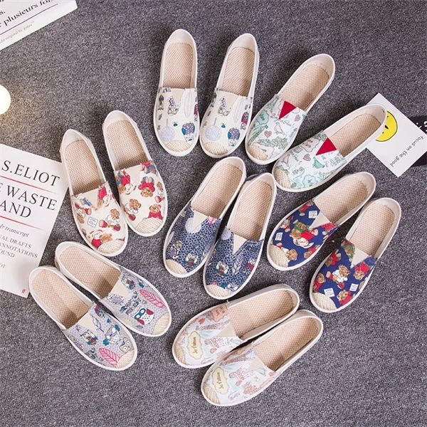 autumn loafers espadrille graffiti comfort flat platform creepers slip on women footwear ladies shoes c1103, Black;white 
autumn loafers espadrille graffiti comfort flat platform creepers slip on women footwear ladies shoes c1103, Black;white