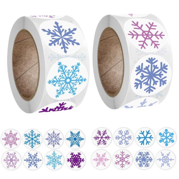 gift wrap dophee 1 roll 500pcs christmas snowflake packing stickers holiday for diy decorating gifts
gift wrap dophee 1 roll 500pcs christmas snowflake packing stickers holiday for diy decorating gifts