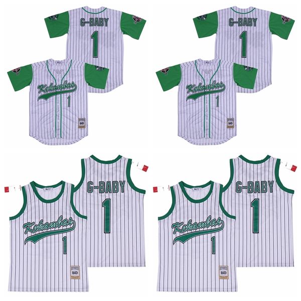 movie 1 g-baby jarius evans baseball kekambas jersey men cool base pinstripe breathable pure cotton embroidery and sewing team color white, Black
movie 1 g-baby jarius evans baseball kekambas jersey men cool base pinstripe breathable pure cotton embroidery and sewing team color white, Black