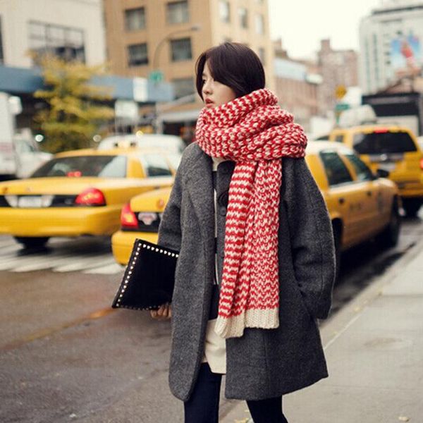 women's wool & blends loose warm long blend ladies coat solid pockets jacket full sleeve o-neck korean womens fashion, Black
women's wool & blends loose warm long blend ladies coat solid pockets jacket full sleeve o-neck korean womens fashion, Black