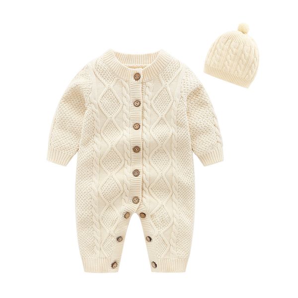 baby rompers knitted newborn boy jumpsuit outfits long sleeve autumn white cable infant girl overalls winter warm children wear y200623, Blue
baby rompers knitted newborn boy jumpsuit outfits long sleeve autumn white cable infant girl overalls winter warm children wear y200623, Blue
