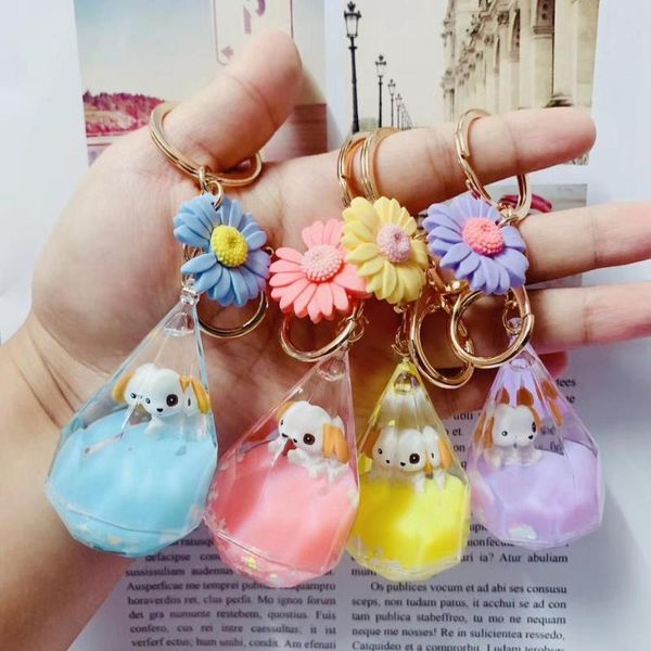ziccowong acrylic cartoon animal dog floating bottle keychain milk quicksand liquid bottle keyring key jewelry accessories gift, Silver
ziccowong acrylic cartoon animal dog floating bottle keychain milk quicksand liquid bottle keyring key jewelry accessories gift, Silver