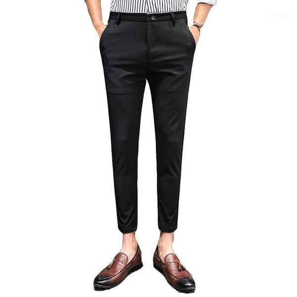 2021 summer men's nine pants casual solid color slim feet trousers fashion men's classic business casual suit pants1, White;black
2021 summer men's nine pants casual solid color slim feet trousers fashion men's classic business casual suit pants1, White;black