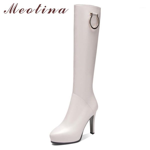meotina winter knee high boots women natural genuine leather thin heel long boots zipper extreme high heel shoes female size 391, Black
meotina winter knee high boots women natural genuine leather thin heel long boots zipper extreme high heel shoes female size 391, Black