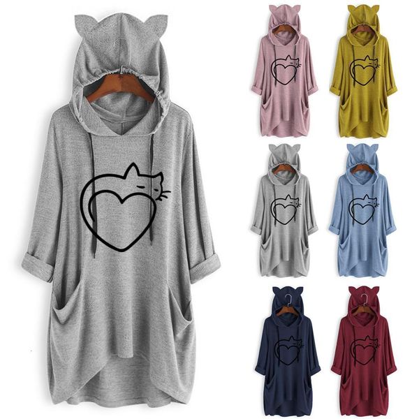 fashion new blouse women casual print cat ear hooded long sleeves pocket irregular plus size 5xl blouse shirt linen blusas 45, White
fashion new blouse women casual print cat ear hooded long sleeves pocket irregular plus size 5xl blouse shirt linen blusas 45, White