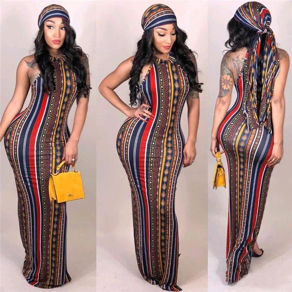 for women in the new 2019 african suit and stripes bohemian print dress (including headscarf)1, Red
for women in the new 2019 african suit and stripes bohemian print dress (including headscarf)1, Red