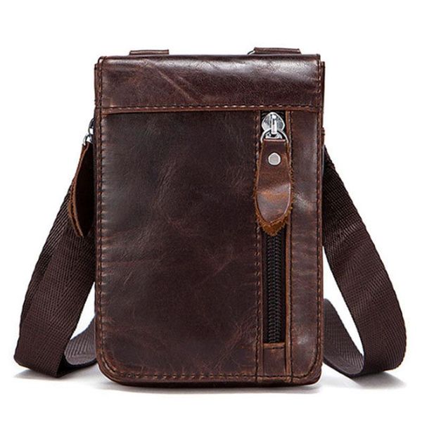 men first layer cowhide leather fashion crossbody shoulder bag belt waist fanny pack purse pouch cell phone case new
men first layer cowhide leather fashion crossbody shoulder bag belt waist fanny pack purse pouch cell phone case new