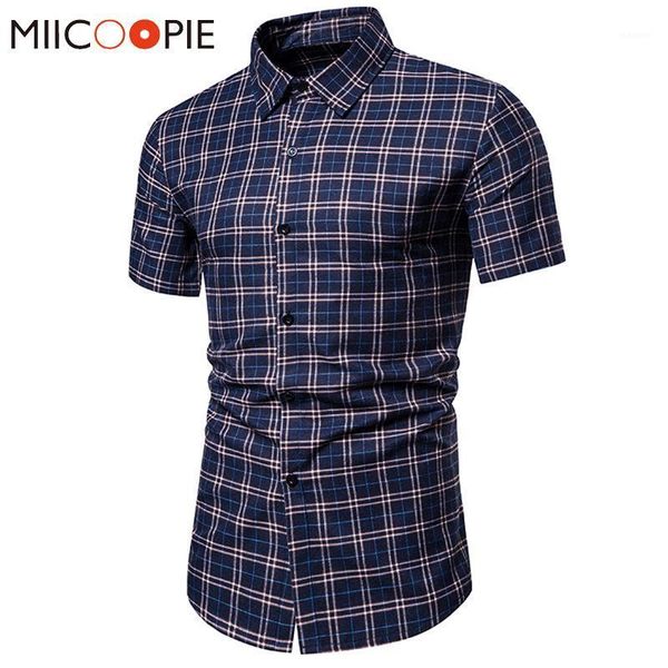 men's plaid shirt dress summer short sleeved slim fit male formal shirts brand comfortable business social camisas de hombre 3xl1, White;black
men's plaid shirt dress summer short sleeved slim fit male formal shirts brand comfortable business social camisas de hombre 3xl1, White;black