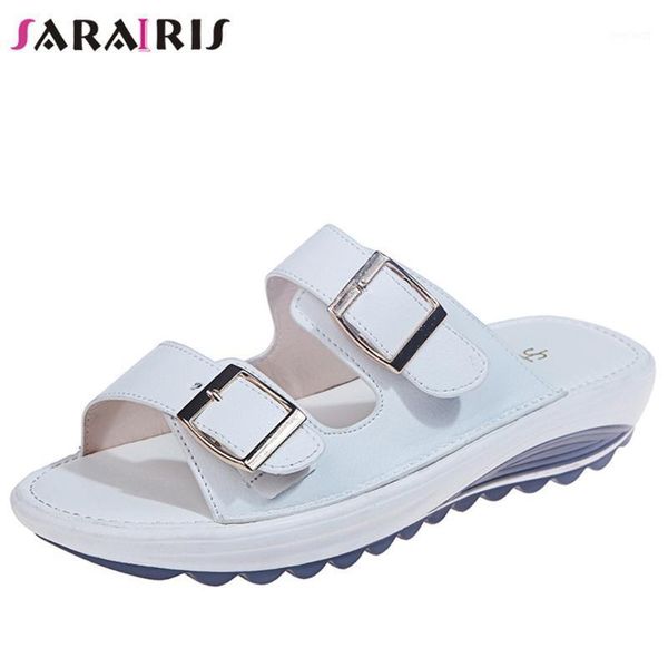 sarairis buckle platform slides women elegant daily leisure slippers ladies med wedges shoes1, Black
sarairis buckle platform slides women elegant daily leisure slippers ladies med wedges shoes1, Black