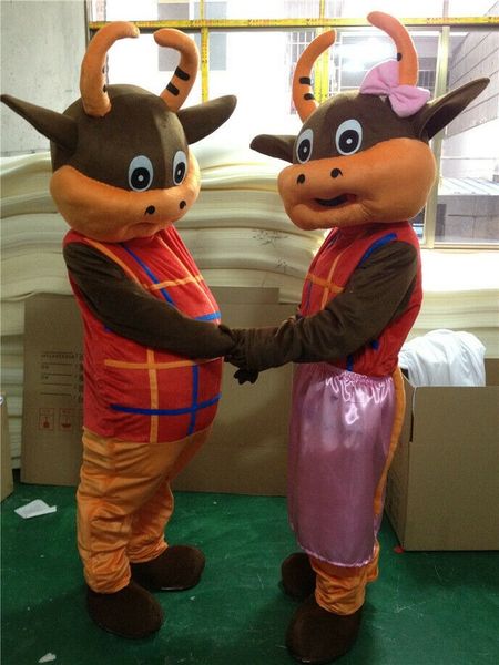 mascot costumes cute bull mascot costume furry suits party game dress outfits carnival halloween christmas easter advertising clothes, Red;yellow
mascot costumes cute bull mascot costume furry suits party game dress outfits carnival halloween christmas easter advertising clothes, Red;yellow