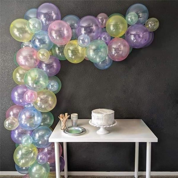 12inch crystal bubble balloons colorful transparent latex balloon mermaid birthday party decoration wedding summer helium global
12inch crystal bubble balloons colorful transparent latex balloon mermaid birthday party decoration wedding summer helium global