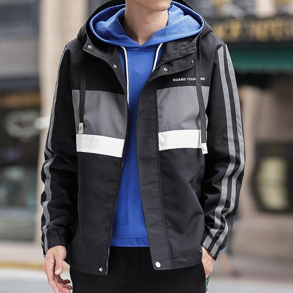 2020 autumn & winter new arrival men's casual jacket loose jacket men's stitching zipper open hooded ing, Black;brown
2020 autumn & winter new arrival men's casual jacket loose jacket men's stitching zipper open hooded ing, Black;brown