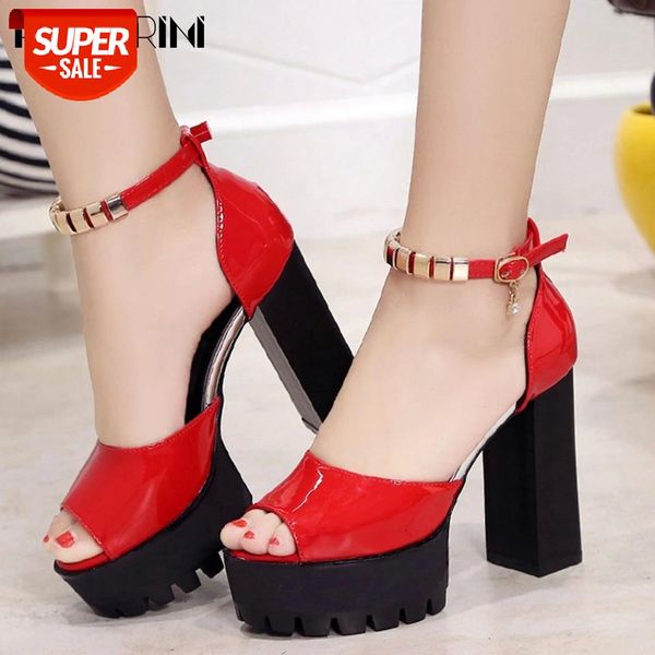 ribetrini elegant female open toe solid platform ankle strap shoes summer women sandals block heel party sandals #ic4p, Black
ribetrini elegant female open toe solid platform ankle strap shoes summer women sandals block heel party sandals #ic4p, Black
