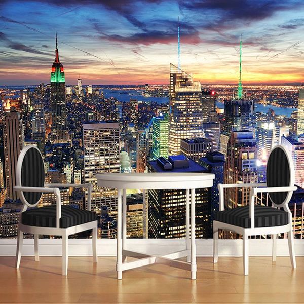 custom p 3d mural wallpaper city building night view wall painting home decor wallpapers living room bedroom papel de parede
custom p 3d mural wallpaper city building night view wall painting home decor wallpapers living room bedroom papel de parede