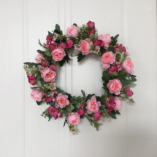 silk wreath new simulation peony flower wreath door lintel pendant living room bedroom decoration for christmas decoration1
silk wreath new simulation peony flower wreath door lintel pendant living room bedroom decoration for christmas decoration1