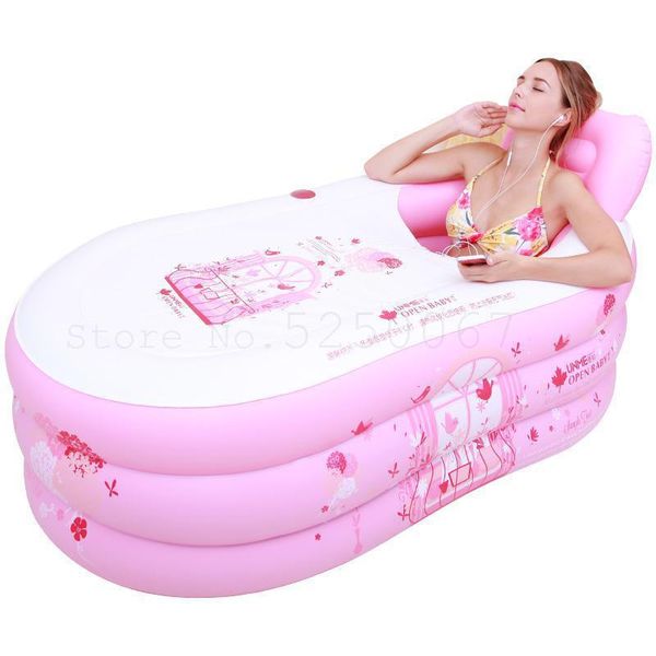 bathing tubs & seats omper inflatable bathtub household single bath sweat folding and thickening the whole body of children, adults b
bathing tubs & seats omper inflatable bathtub household single bath sweat folding and thickening the whole body of children, adults b