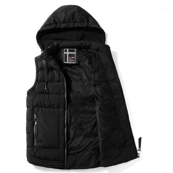 autumn winter sleeveless hoodie jacket men vest cotton-padded warm fleece lined mens coat zipper cardigans weste -4xl plus size1, Black;white
autumn winter sleeveless hoodie jacket men vest cotton-padded warm fleece lined mens coat zipper cardigans weste -4xl plus size1, Black;white