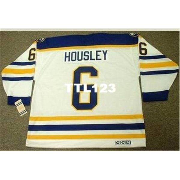 740s #6 phil housley buffalo sabres 1988 ccm vintage retro away hockey jersey or custom any name or number retro jersey, Black
740s #6 phil housley buffalo sabres 1988 ccm vintage retro away hockey jersey or custom any name or number retro jersey, Black