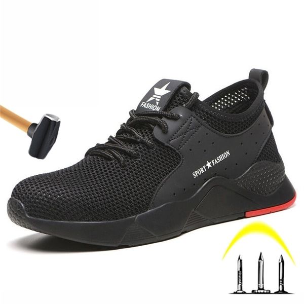 breathable steel toe work anti-piercing safety boots men indestructible shoes y200915, Black;brown
breathable steel toe work anti-piercing safety boots men indestructible shoes y200915, Black;brown