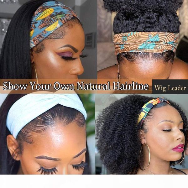 wigleader remy human hair headbands wigs 200% density kinky curly hair wigs bands women, Black;brown
wigleader remy human hair headbands wigs 200% density kinky curly hair wigs bands women, Black;brown
