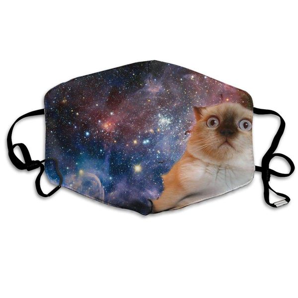 polyester anti-dust mouth mask - cute space cat art washed reusable mouth-muffle - fashion printed face masks for outdoor cycling
polyester anti-dust mouth mask - cute space cat art washed reusable mouth-muffle - fashion printed face masks for outdoor cycling