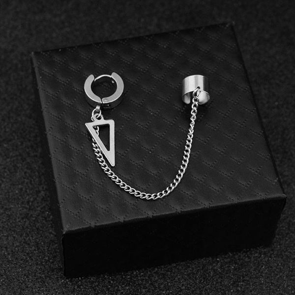 dangle & chandelier fashion stainless steel ear chain key lock blade pendant men women earring x9fd, Silver
dangle & chandelier fashion stainless steel ear chain key lock blade pendant men women earring x9fd, Silver