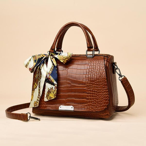 fashion pu leather ladies handbags large women's bag alligator tote messenger crossbody bag for women scarf shoulder bags
fashion pu leather ladies handbags large women's bag alligator tote messenger crossbody bag for women scarf shoulder bags