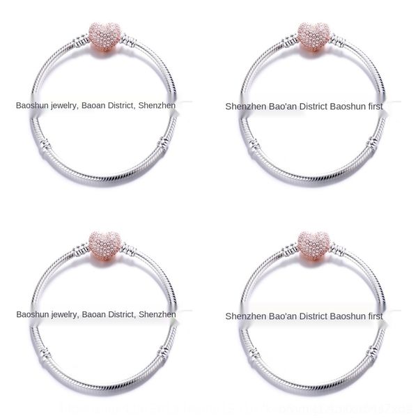 9hm66 pan family rose gold chain clasp diy bracelet braceletbracelet chain temperament fashion s925 silver snake bone individual jewelry diy, Golden;silver
9hm66 pan family rose gold chain clasp diy bracelet braceletbracelet chain temperament fashion s925 silver snake bone individual jewelry diy, Golden;silver