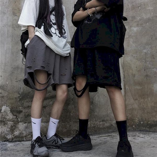 shorts female korean ins harajuku street trend hole shorts irregular color matching casual five-point pants men and women tide1, White;black
shorts female korean ins harajuku street trend hole shorts irregular color matching casual five-point pants men and women tide1, White;black