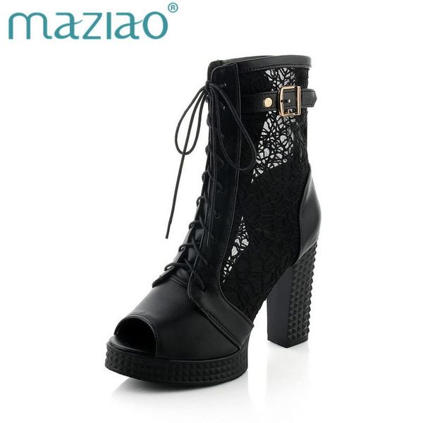 boots maziao big size 32-43 square high heels women patchwork party shoes lace upper leisure woman summer peep toe platform, Black
boots maziao big size 32-43 square high heels women patchwork party shoes lace upper leisure woman summer peep toe platform, Black