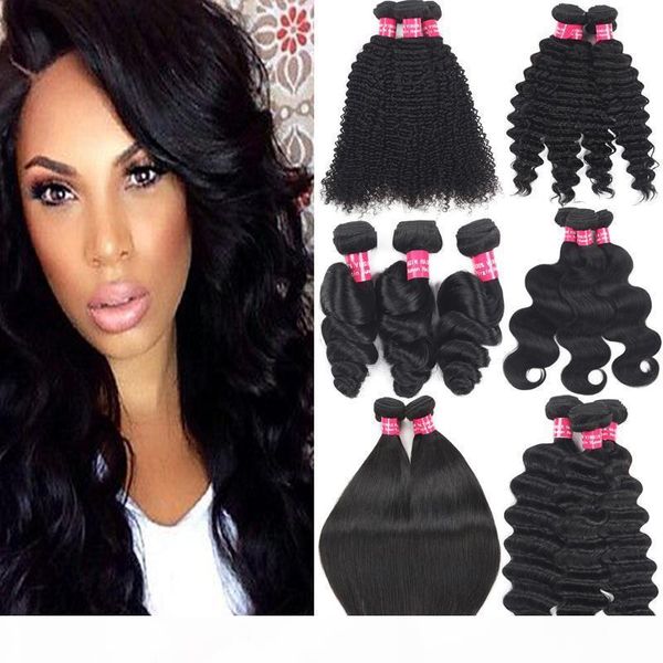 brazilian virgin hair loose wave 100% unprocessed remy hair bundles brazilian loose wave human hair extension weaves double weft, Black
brazilian virgin hair loose wave 100% unprocessed remy hair bundles brazilian loose wave human hair extension weaves double weft, Black