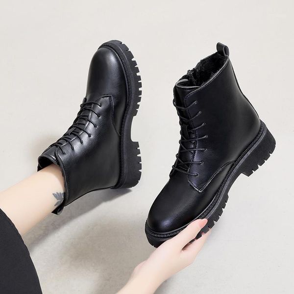women's mid calf boots autumn shoes round toe boots-women luxury designer winter footwear mid-calf rubber rock 20201, Black
women's mid calf boots autumn shoes round toe boots-women luxury designer winter footwear mid-calf rubber rock 20201, Black