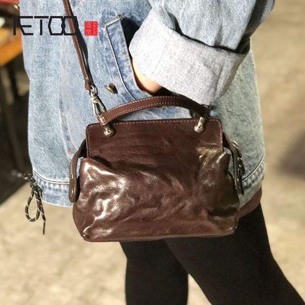 hbp aetoo head leather shoulder bag, literary handmade leather lady bag, retro do old hand-held oblique cross postman bag
hbp aetoo head leather shoulder bag, literary handmade leather lady bag, retro do old hand-held oblique cross postman bag
