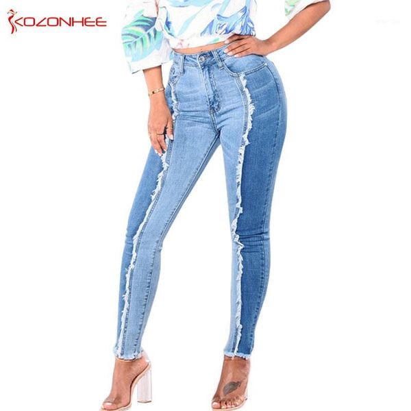 women stretch white tassels jeans with high waist elasticity plus size pencils splice denim pants casual jeans for girls1, Blue
women stretch white tassels jeans with high waist elasticity plus size pencils splice denim pants casual jeans for girls1, Blue
