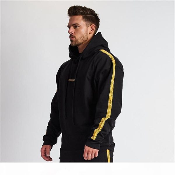 2019 autumn new fitness men gyms hoodies sweatshirt bodybuilding hoody casual sweatshirt men's slim fit hooded jacket, Black
2019 autumn new fitness men gyms hoodies sweatshirt bodybuilding hoody casual sweatshirt men's slim fit hooded jacket, Black