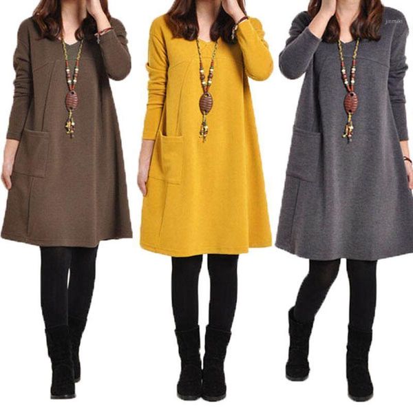kaftan solid knee-length dress zanzea autumn 2020 women's sundress long sleeve sweatshirt vestidos female hoodies robe plus size1, Black;gray
kaftan solid knee-length dress zanzea autumn 2020 women's sundress long sleeve sweatshirt vestidos female hoodies robe plus size1, Black;gray