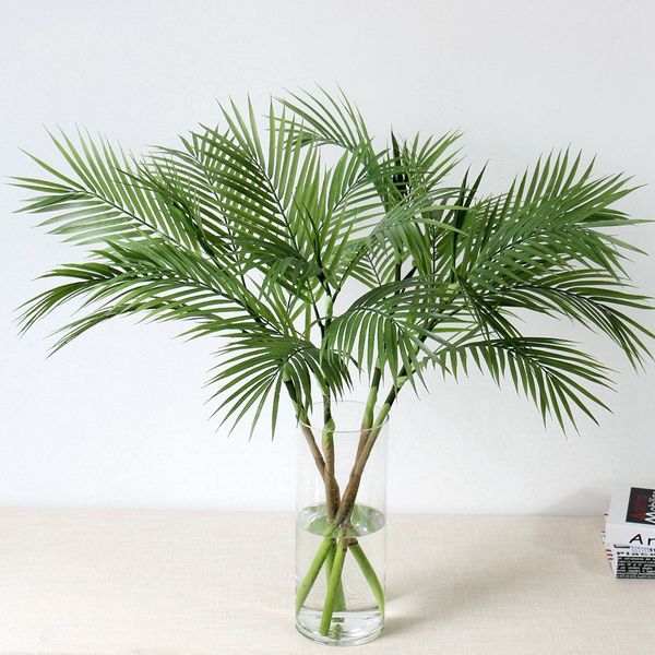 90 cm green artificial palm leaf plastic plants garden home decorations scutellaria tropical tree fake plants 1029
90 cm green artificial palm leaf plastic plants garden home decorations scutellaria tropical tree fake plants 1029