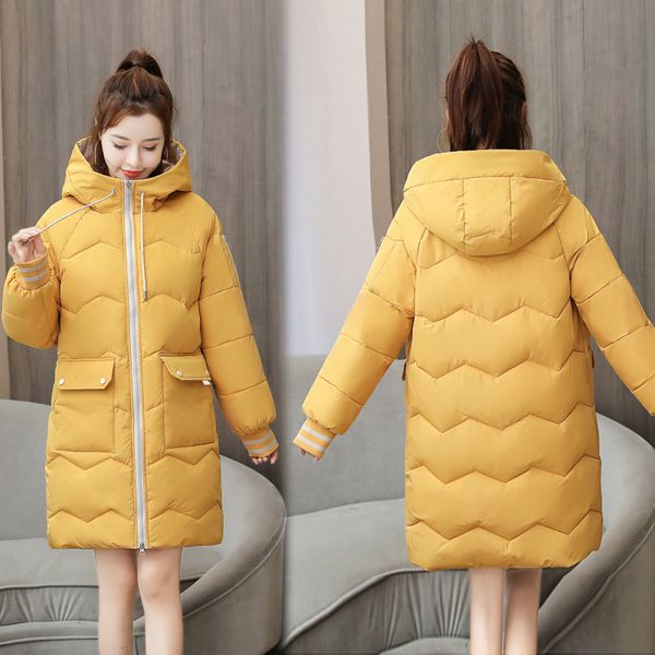 2021 new korean women's cotton clothes with hood down leisure collar mend winter hipster mid-length cotton-quilted ble9, Black
2021 new korean women's cotton clothes with hood down leisure collar mend winter hipster mid-length cotton-quilted ble9, Black