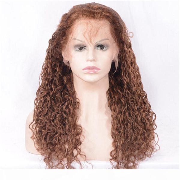 30# human hair lace front wigs with baby hair water wave pre plucked full lace wigs for women, Black;brown
30# human hair lace front wigs with baby hair water wave pre plucked full lace wigs for women, Black;brown