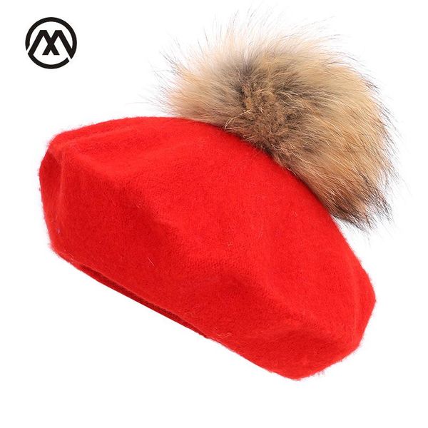 berets painter beret outdoor artist hats autumn and winter warm knit caps solid color fashion raccoon fur pom-pom vintage, Blue;gray
berets painter beret outdoor artist hats autumn and winter warm knit caps solid color fashion raccoon fur pom-pom vintage, Blue;gray