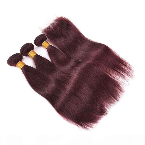 9a brazilian wine red hair with closure 4pcs lot 99j two tone brazilian hair weave bundles with straight 4x4 lace closure, Black;brown
9a brazilian wine red hair with closure 4pcs lot 99j two tone brazilian hair weave bundles with straight 4x4 lace closure, Black;brown