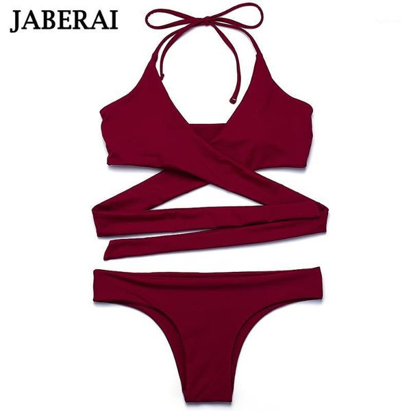 women's swimwear jaberai string cross bikini brazilian bottom swimsuit 2021 halter women bathing suit push up strappy set1, White;black
women's swimwear jaberai string cross bikini brazilian bottom swimsuit 2021 halter women bathing suit push up strappy set1, White;black