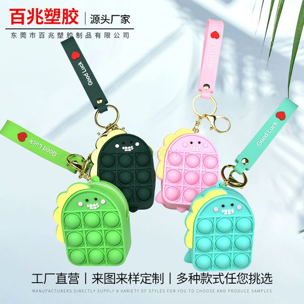 2022 toyshop fidget toys sensory fashion cartoon dinosaur storage bag push bubble anti stress educational children and adults decompression
2022 toyshop fidget toys sensory fashion cartoon dinosaur storage bag push bubble anti stress educational children and adults decompression