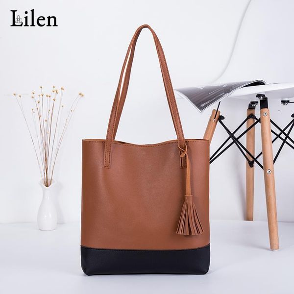 lilen плеча большой емкости сумки женщины 2020 повседневный мягкая кожа pu totes сумка женская сумка с кисточкой украшения
lilen плеча большой емкости сумки женщины 2020 повседневный мягкая кожа pu totes сумка женская сумка с кисточкой украшения