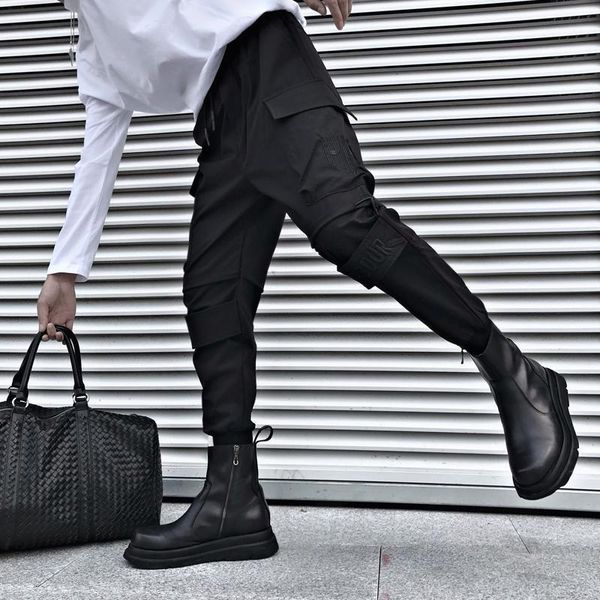 men's trendy winter baggy cargo pants autumn winter plus cashmere fashion casual pants pantalones de hombre men clothing bc50xxk1, Black
men's trendy winter baggy cargo pants autumn winter plus cashmere fashion casual pants pantalones de hombre men clothing bc50xxk1, Black