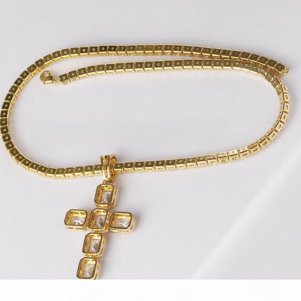 mens women's gold silver color cz zircon iced hip hop cross pendant with 4mm 16 18 20 24 inches tennis chain choker necklace set
mens women's gold silver color cz zircon iced hip hop cross pendant with 4mm 16 18 20 24 inches tennis chain choker necklace set