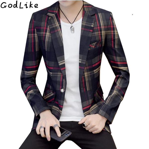 men's suits & blazers 2021 autumn explosion models of male casual suit jackets slim fit small tide korean plaid blazer coats, White;black
men's suits & blazers 2021 autumn explosion models of male casual suit jackets slim fit small tide korean plaid blazer coats, White;black