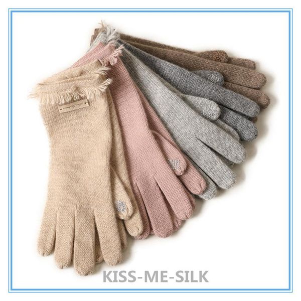 five fingers gloves kms cashmere small tassel touch screen winter knitted warm 18*24cm/30g, Blue;gray
five fingers gloves kms cashmere small tassel touch screen winter knitted warm 18*24cm/30g, Blue;gray