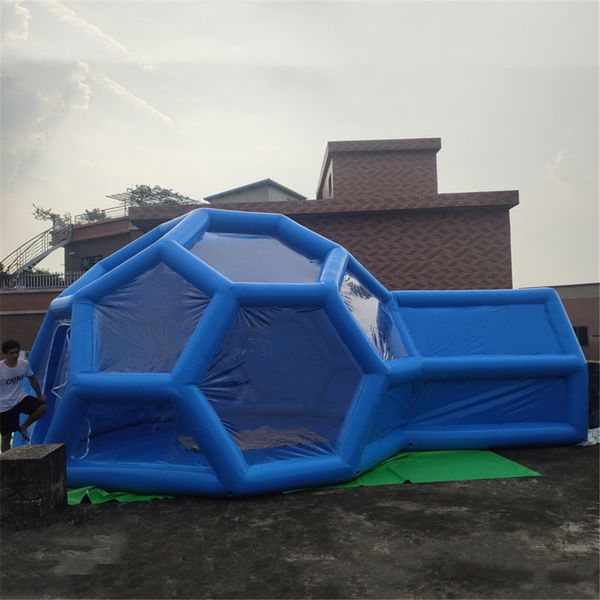customized toy football structure inflatable bubble tent tunnel 4m diameter pop up l dome huts with mat for camping
customized toy football structure inflatable bubble tent tunnel 4m diameter pop up l dome huts with mat for camping