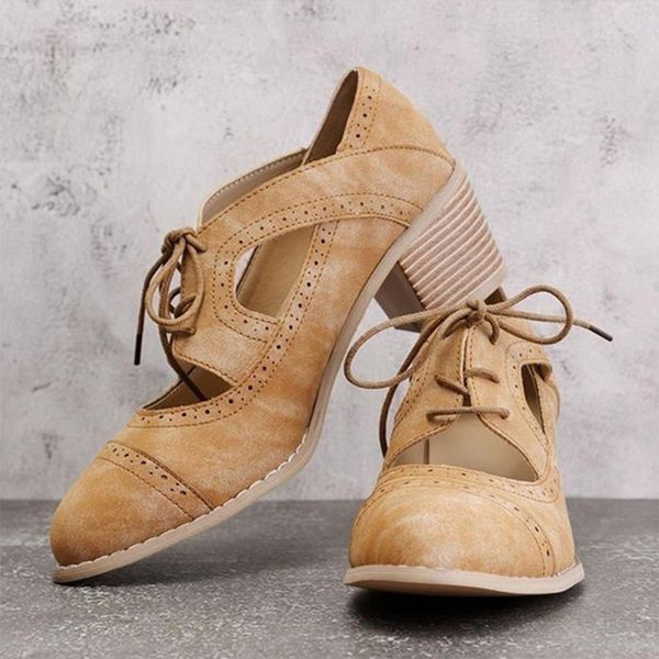 summer vintage london brogue shoes women lace up sandal chunky high heels cut-outs female casual footwear plus size 35-43, Black
summer vintage london brogue shoes women lace up sandal chunky high heels cut-outs female casual footwear plus size 35-43, Black
